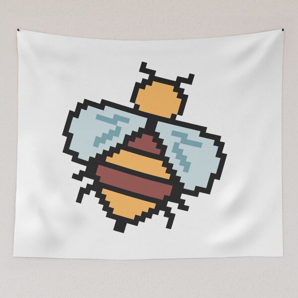Item preview, Pixel Bee Honey Funny  designed and sold by therkmr.