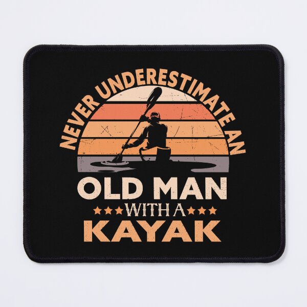 Item preview, Never Underestimate An Old Man With A Kayak designed and sold by Luna1Shop.