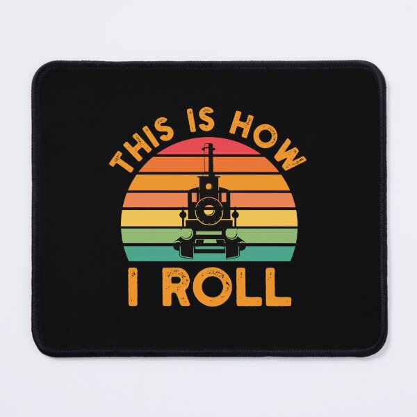 Item preview, Funny Train Driver Gift: This Is How I Roll Train Vintage - Locomotive Train Engineer Travel Lover designed and sold by Adexyl.