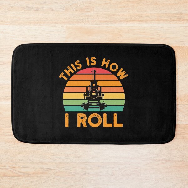Item preview, Funny Train Driver Gift: This Is How I Roll Train Vintage - Locomotive Train Engineer Travel Lover designed and sold by Adexyl.