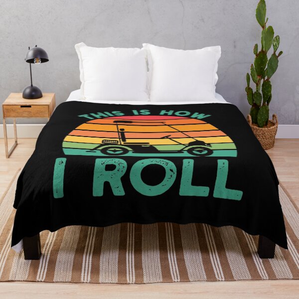 Item preview, Funny Golfer Gift: This Is How I Roll Golf Cart Retro Vintage - Golfing Golf Lover designed and sold by Adexyl.