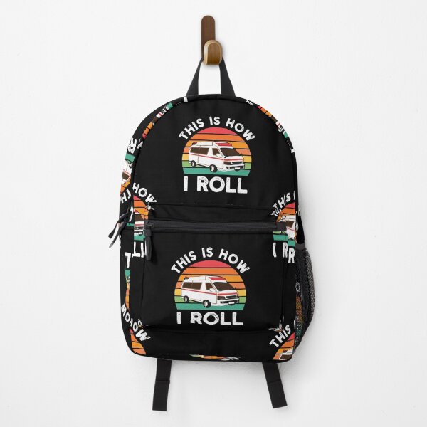 Item preview, Funny Bus Driver Gift: This Is How I Roll Bus Driver Retro Vintage - School Bus Lover designed and sold by Adexyl.