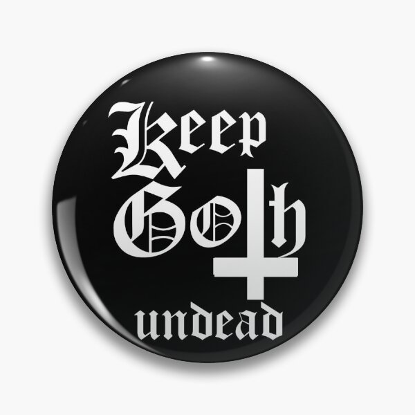 Item preview, Keep Goth Undead designed and sold by ZombieWorld.