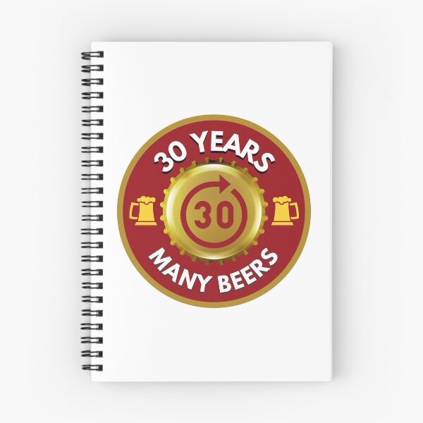 Item preview, 30 Years, Many Beers designed and sold by JCMCDesigns.