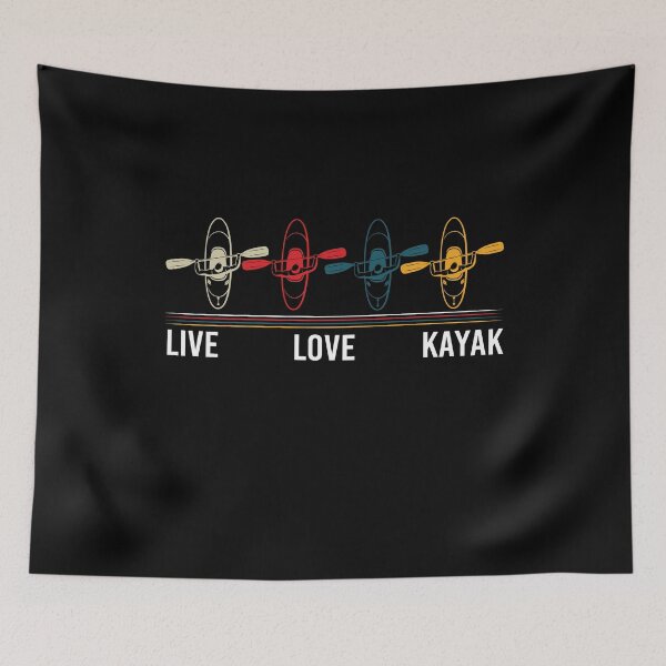 Item preview, Live Love Kayak designed and sold by Luna1Shop.