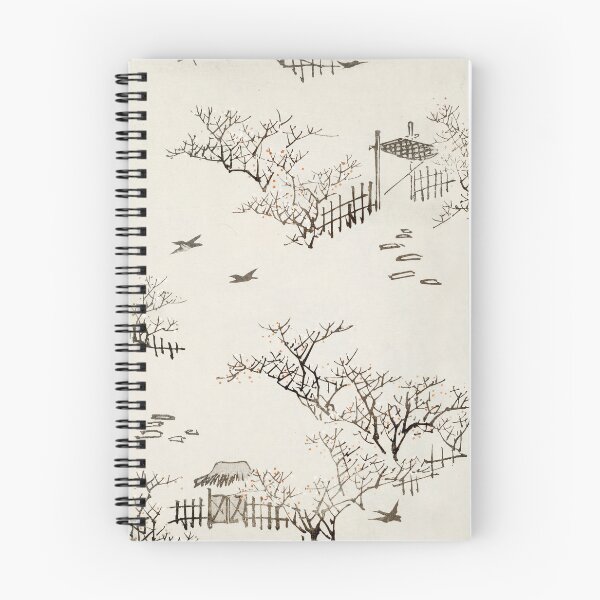 Item preview, Birds Trees Snow Winter Landscape Vintage Japanese designed and sold by VintageArchive.
