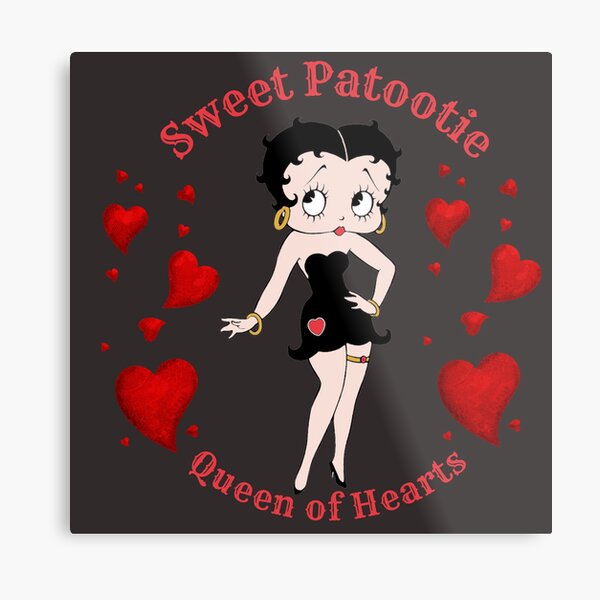 Betty Boop Metal Print for Sale by Brook P