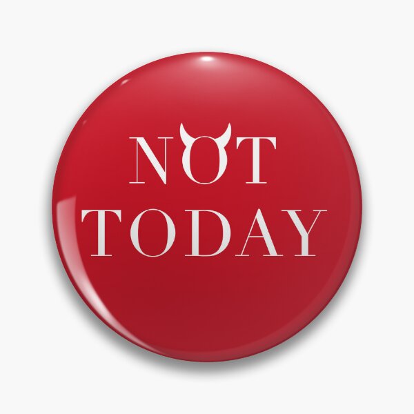 Item preview, NOT TODAY SATAN designed and sold by IBD-HOUS.