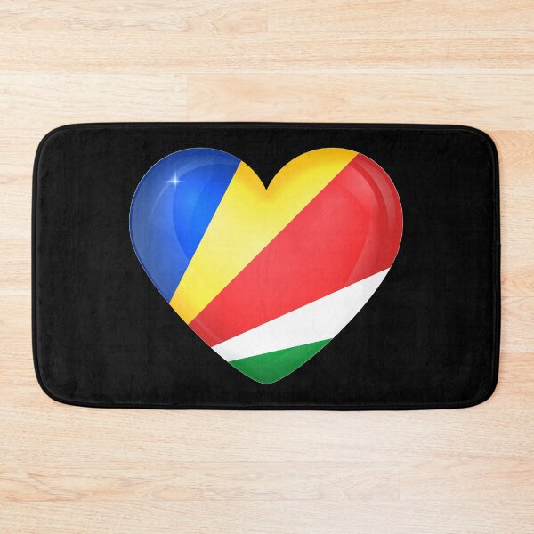 Item preview, My heart is in Seychelles, Love Seychelles. designed and sold by ArtIsParty.