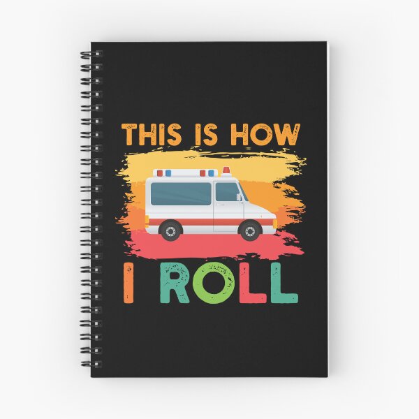 Item preview, Funny Ambulance Driver Gift: This Is How I Roll EMT Emergency Medical Services Technician - EMS Paramedic designed and sold by Adexyl.