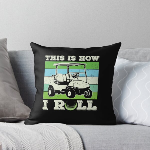 Item preview, Funny Golfer Gift: This Is How I Roll Golf Cart Retro Vintage - Golfing Golf Lover designed and sold by Adexyl.
