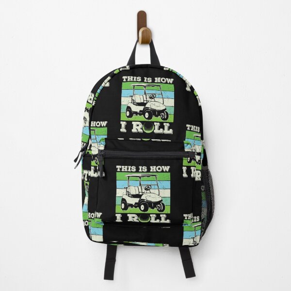 Item preview, Funny Golfer Gift: This Is How I Roll Golf Cart Retro Vintage - Golfing Golf Lover designed and sold by Adexyl.