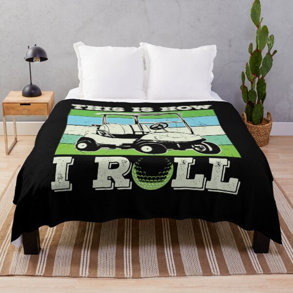 Item preview, Funny Golfer Gift: This Is How I Roll Golf Cart Retro Vintage - Golfing Golf Lover designed and sold by Adexyl.