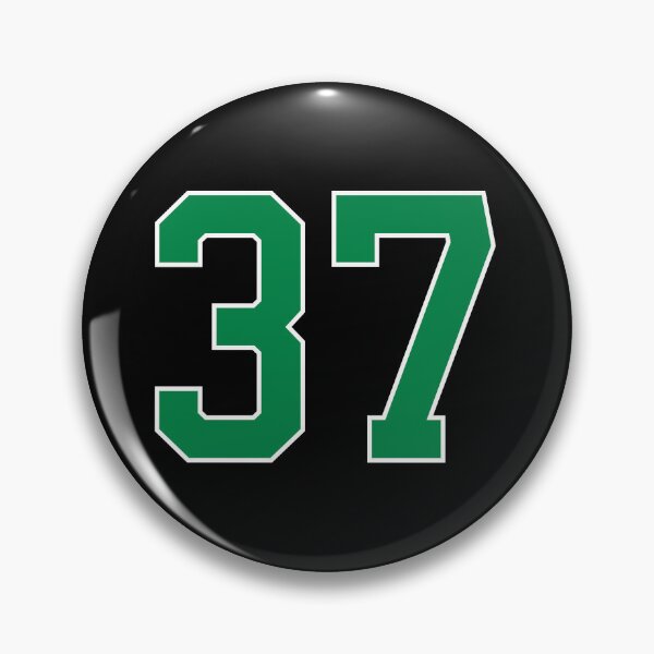 Item preview, 37 number, green lucky sports thirty seven designed and sold by ArtIsParty.