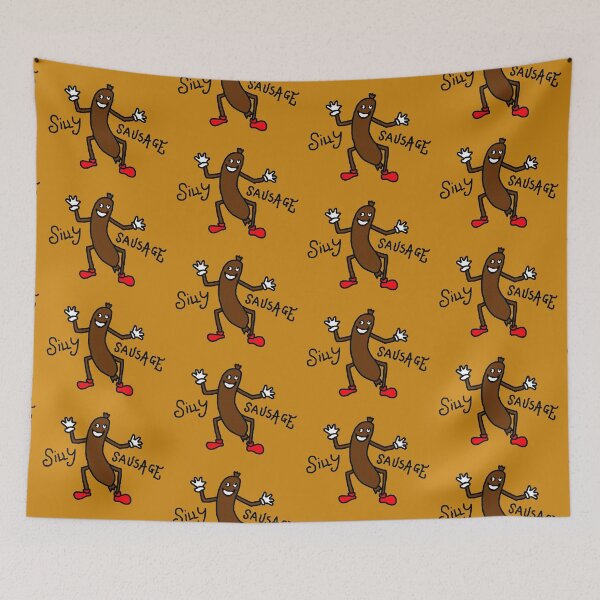 Item preview, Silly Sausage Cartoon designed and sold by jaggerstudios.