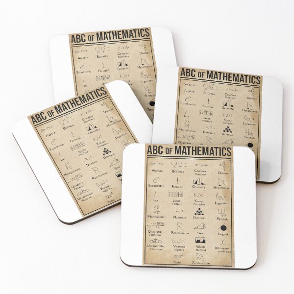 Item preview, ABC Of Mathematics Knowledge Vintage designed and sold by UweSchroeder.