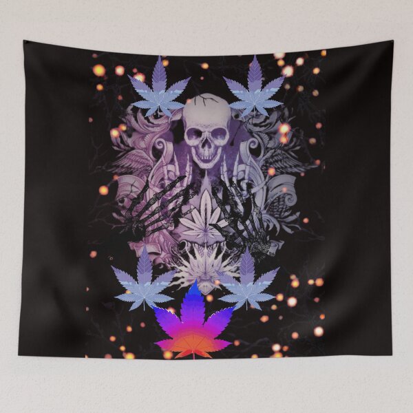 Item preview, CANNABIS,MARIJUANA SKULL. designed and sold by BestDesignbySof.