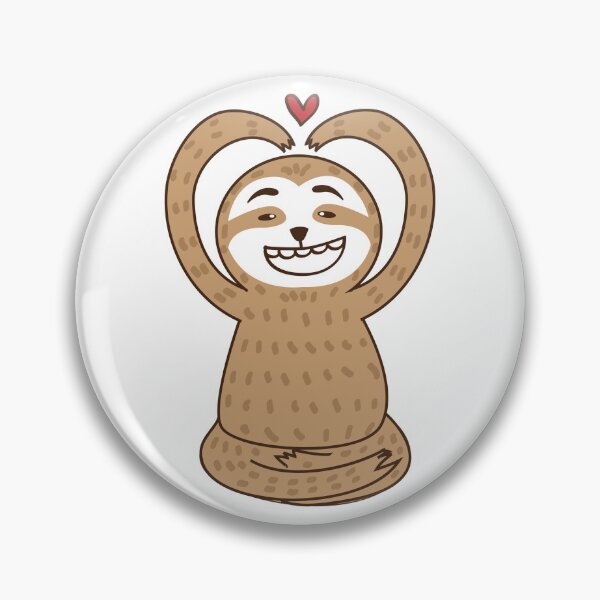 Item preview, Sloth Stack, Cute Sloth Vinyl Sticker, Best Friend Gift, Trendy Stickers, Cute Stickers, Water Bottle Sticker, Macbook Sticker designed and sold by ELBStore.