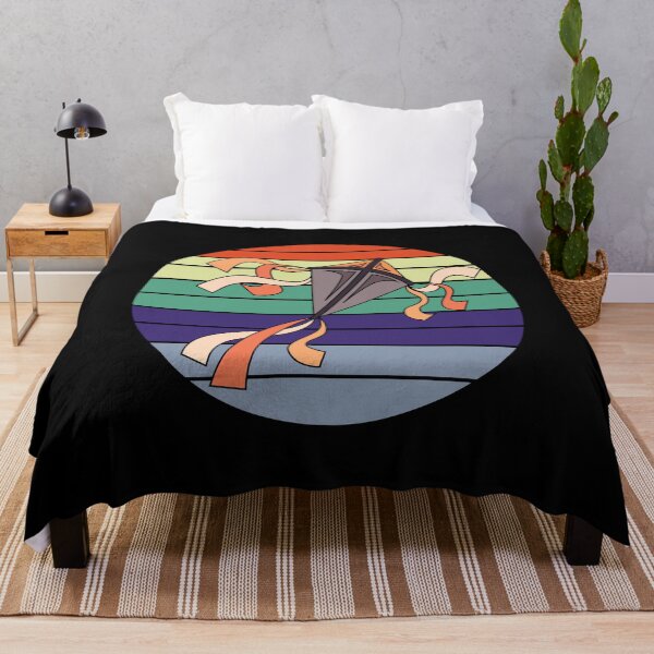 Item preview, Kite Flying Lovers Gift Retro Sun designed and sold by Luna1Shop.
