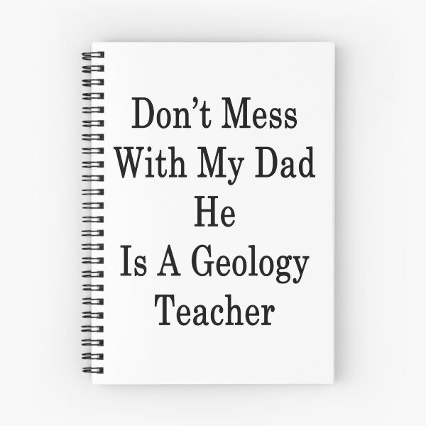 Item preview, Don't Mess With My Dad He Is A Geology Teacher  designed and sold by supernova23.