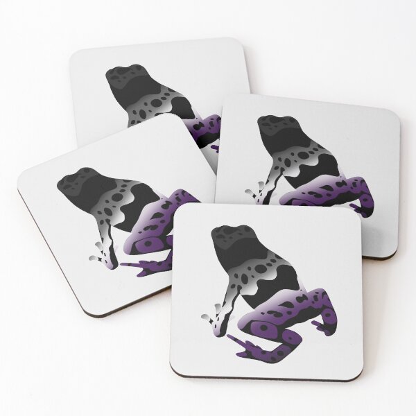 Item preview, Asexual Pride Frog designed and sold by VanHollowStudio.