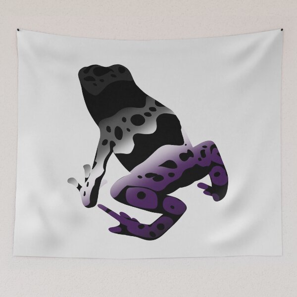 Item preview, Asexual Pride Frog designed and sold by VanHollowStudio.