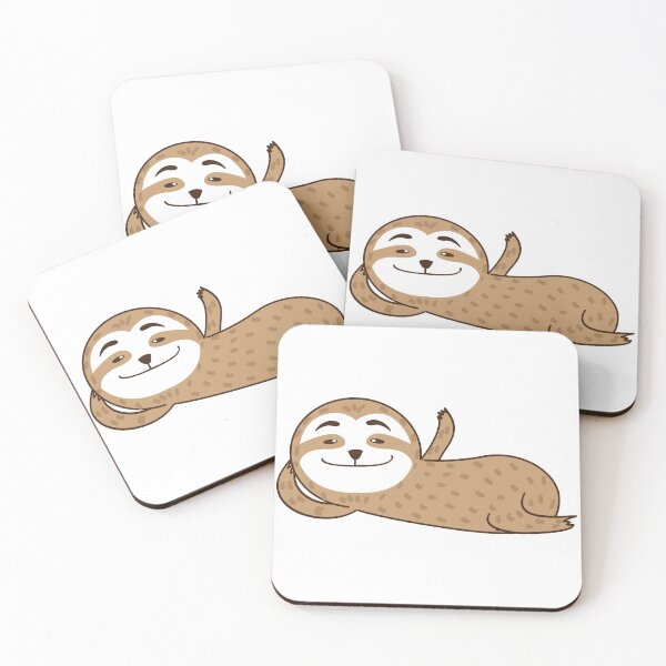 Item preview, Sloth Stack, Cute Sloth Vinyl Sticker, Best Friend Gift, Trendy Stickers, Cute Stickers, Water Bottle Sticker, Macbook Sticker designed and sold by ELBStore.