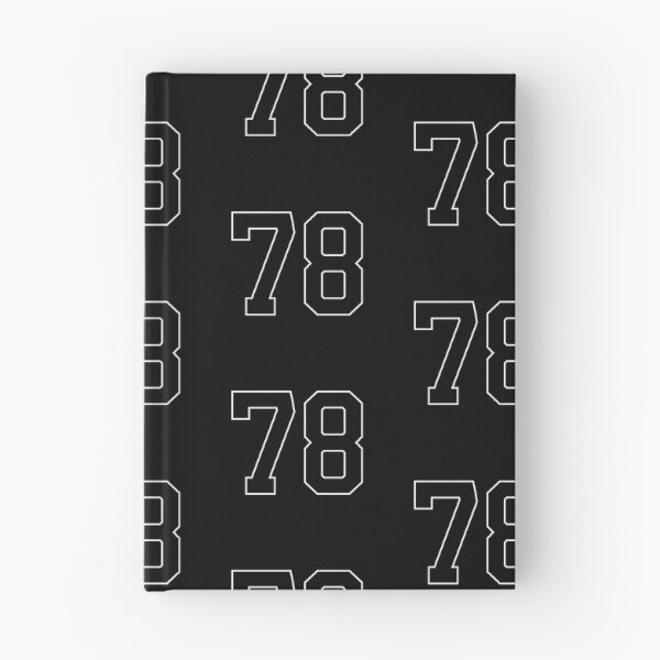 Item preview, Black Number 78 lucky sports jersey seventy eight designed and sold by HeavyStyle.