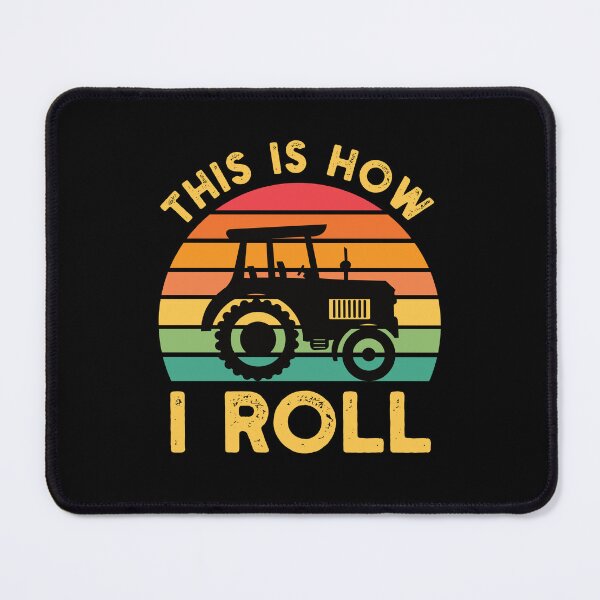 Item preview, Funny Farmer Gift: This Is How I Roll Tractor Classic Vintage - Farming Farm Lover designed and sold by Adexyl.