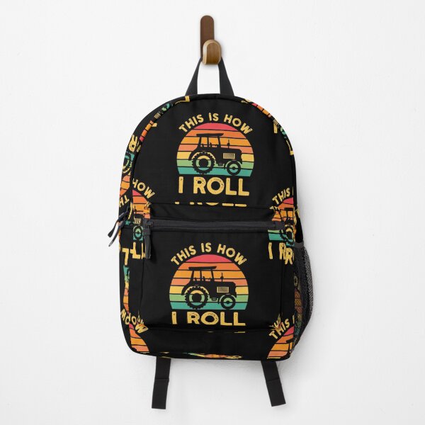 Item preview, Funny Farmer Gift: This Is How I Roll Tractor Classic Vintage - Farming Farm Lover designed and sold by Adexyl.