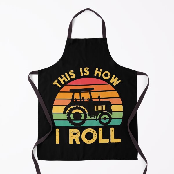 Item preview, Funny Farmer Gift: This Is How I Roll Tractor Classic Vintage - Farming Farm Lover designed and sold by Adexyl.
