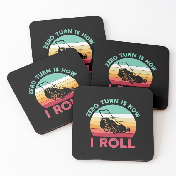 Item preview, Funny Lawnmower Gift: Zero Turn Is How I Roll Retro Vintage - Mower Lawnmower Lover designed and sold by Adexyl.