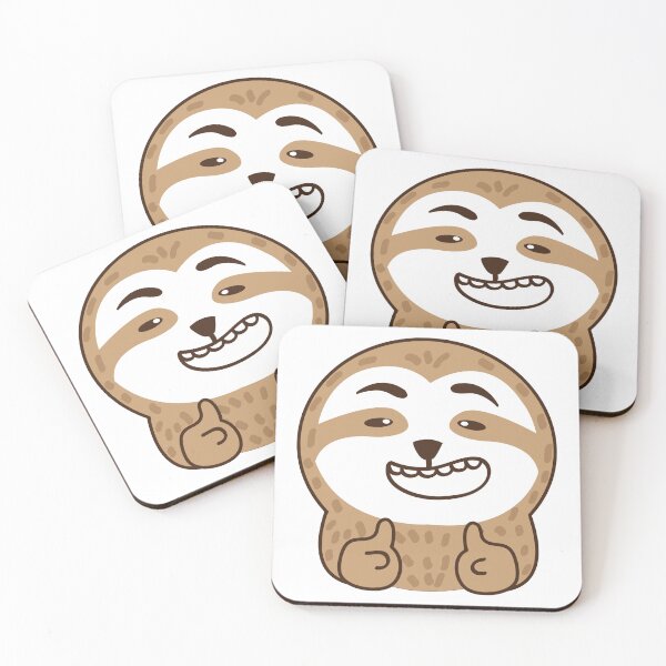 Item preview, Sloth Stack, Cute Sloth Vinyl Sticker, Best Friend Gift, Trendy Stickers, Cute Stickers, Water Bottle Sticker, Macbook Sticker designed and sold by ELBStore.
