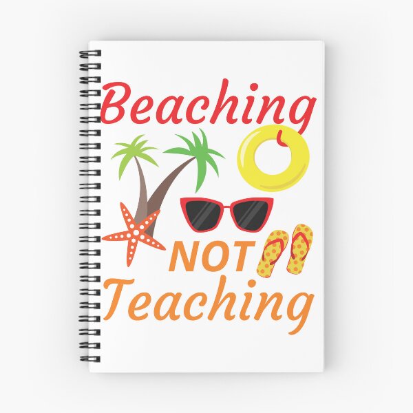 Item preview, Beaching Not Teaching - Funny Teacher's Beach Vacation designed and sold by dass-art.