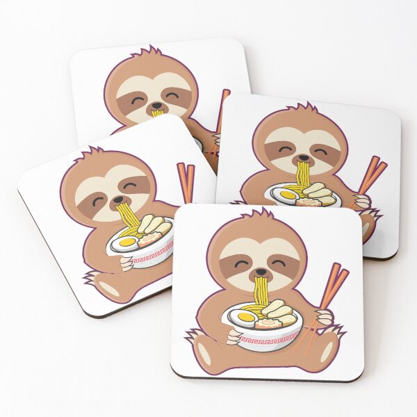 Item preview, Sloth Stack, Cute Sloth Vinyl Sticker, Best Friend Gift, Trendy Stickers, Cute Stickers, Water Bottle Sticker, Macbook Sticker designed and sold by ELBStore.