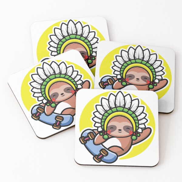 Item preview, Sloth Stack, Cute Sloth Vinyl Sticker, Best Friend Gift, Trendy Stickers, Cute Stickers, Water Bottle Sticker, Macbook Sticker designed and sold by ELBStore.