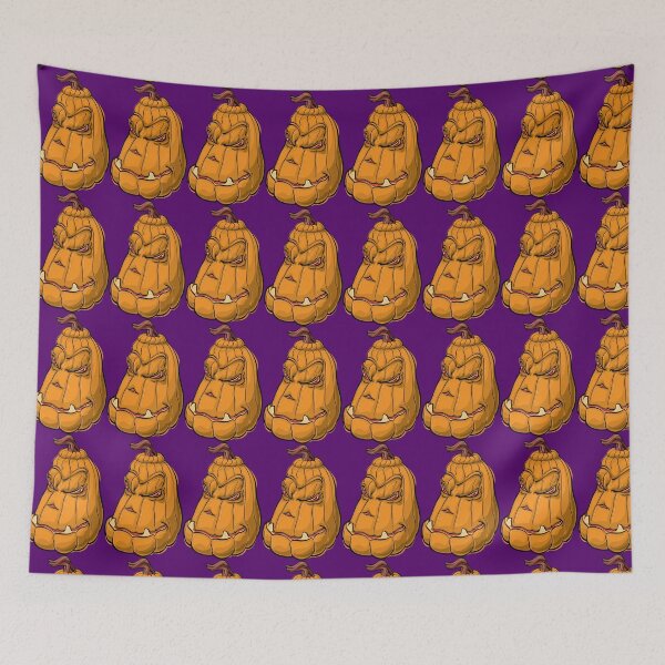 Item preview, Pumpkin Animated Vegetable Funny Villain designed and sold by AwesomeArt13.
