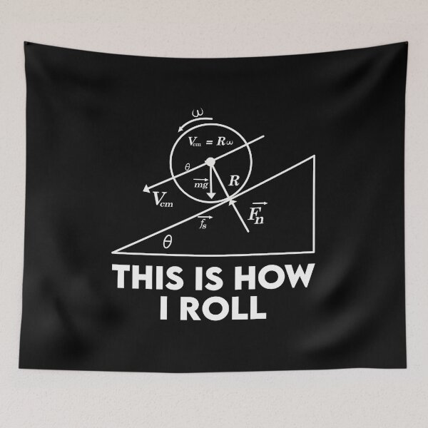 Item preview, Funny Physicist Gift: This Is How I Roll Physics Equation Science - Physics Math Lover  designed and sold by Adexyl.