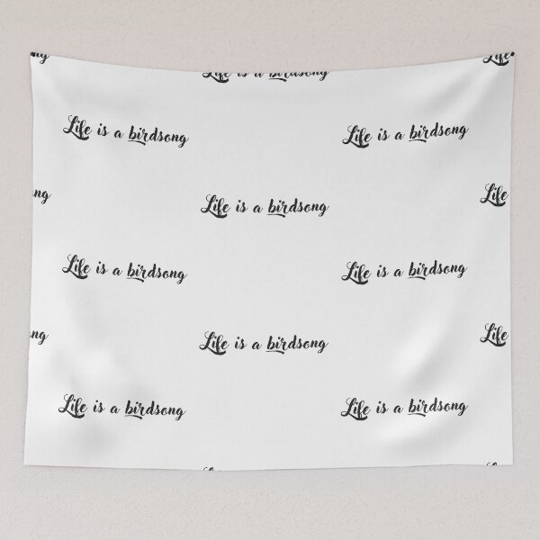 Item preview, Life is a birdsong designed and sold by EnlightParis.