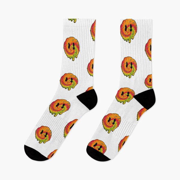 Item preview, Tiedye trippy melting smile emoji designed and sold by Beeroclock.