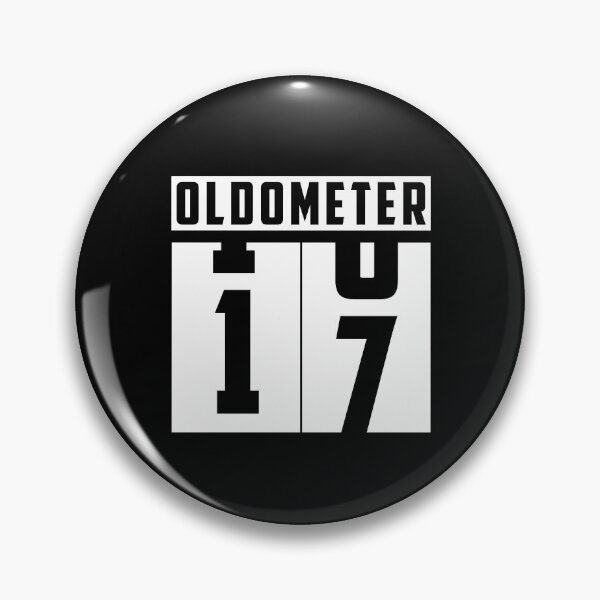 Artikelvorschau, Oldometer Zähler Nummer 17 Geburtstag entworfen und verkauft von HeavyStyle.