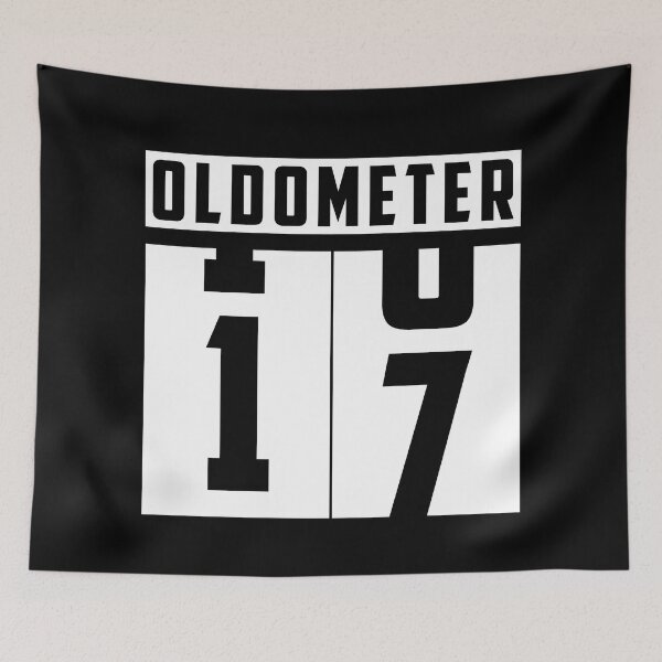Item preview, Oldometer counter Number 17 birthday designed and sold by HeavyStyle.