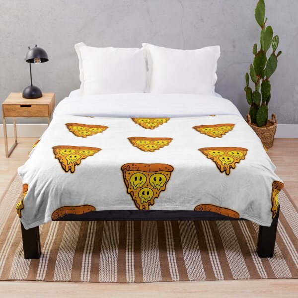 Item preview, funny pizza slice with melting emoji designed and sold by Beeroclock.