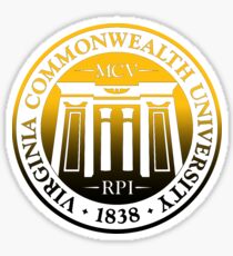 Virginia Commonwealth University Seal Sticker