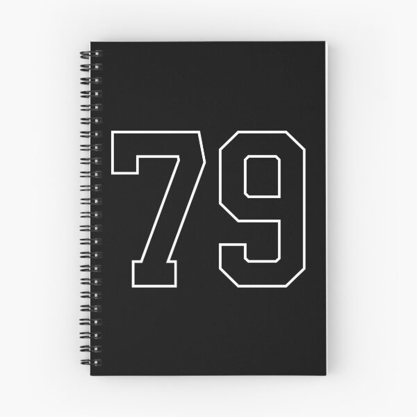 Item preview, Black Number 79 lucky sports jersey seventy nine designed and sold by HeavyStyle.