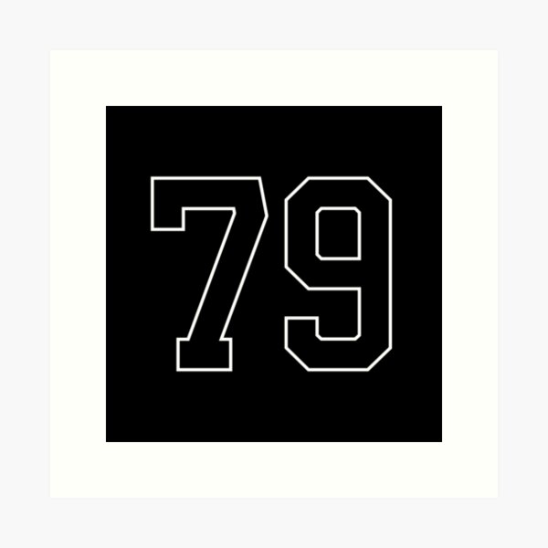 Number 79 Art Prints for Sale | Redbubble