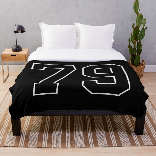 Item preview, Jersey deportivo de la suerte número 79 negro setenta y nueve designed and sold by HeavyStyle.