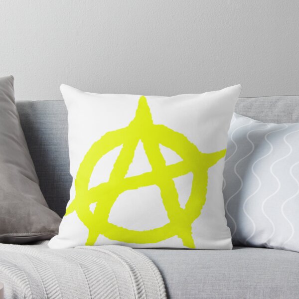 Item preview, Yellow Anarky Symbol designed and sold by AdriftCharacter.