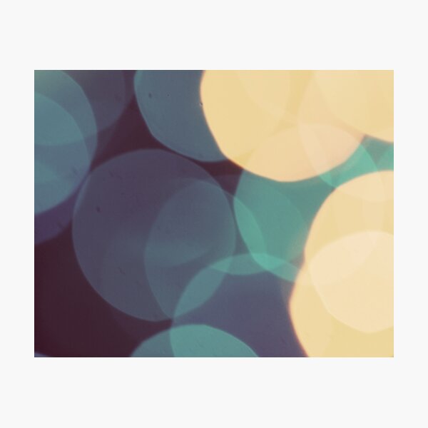 Item preview, Blue and White Bokeh designed and sold by ameliakayphotog.