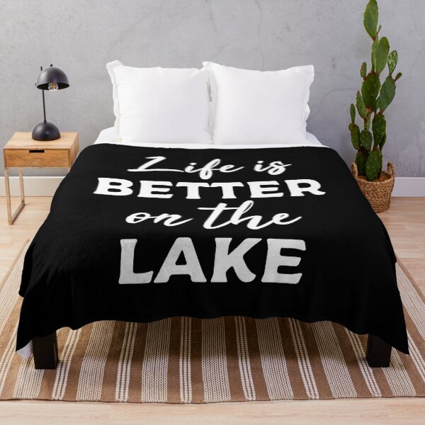 Item preview, Life Is Better On The Lake - Sailing Yacht - Lake Vacation Lover designed and sold by Adexyl.